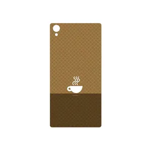 MAHOOT Minimal Cup of Coffee Icon Cover Sticker for Sony Xperia Z1