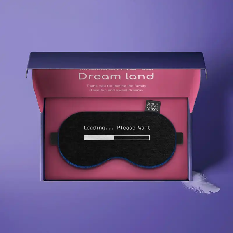 چشم بند خواب کاوا ماسک مدل Loading24