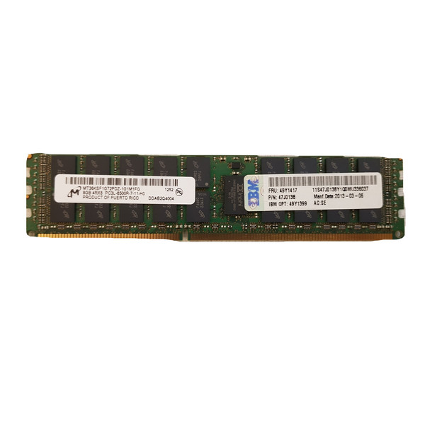 رم سرور DDR3 تک کاناله 1066 مگاهرتز آی بی ام  مدل 8500R ظرفیت 8 گیگابایت