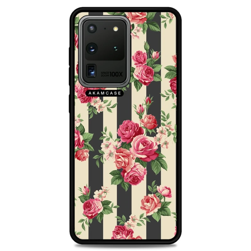 کاور آکام مدل AMC-WSGS20U-FLOWERS12 مناسب برای گوشی موبایل سامسونگ Galaxy S20 Ultra