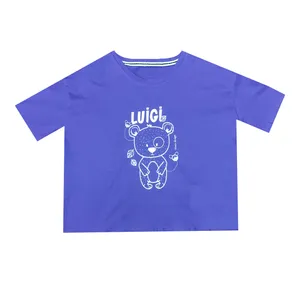 کراپ تاپ آستین کوتاه  زنانه مدل 112