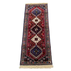 قالی دستباف یک و نیم متری آرانیک مدل یلمه