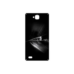 MAHOOT Black Portrait Cover Sticker for Honor 3C