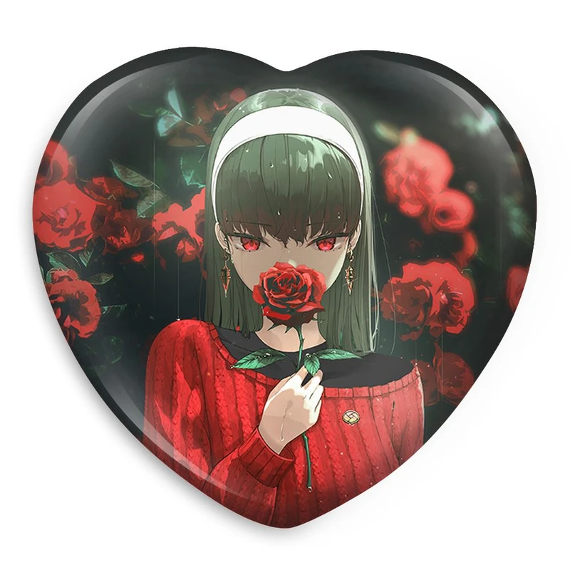 پیکسل خندالو طرح یور فورجر انیمه اسپای ایکس فمیلی Spy x Family مدل قلبی کد 17674