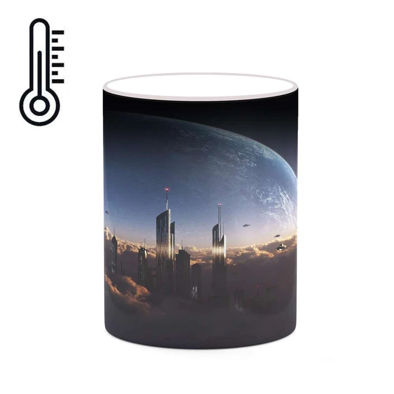 ماگ حرارتی کاکتی مدل فضا و کهکشان کد mgh19906