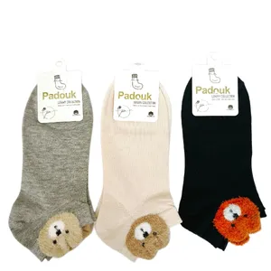 جوراب ساق کوتاه زنانه پادوک مدل 02 بسته 3 عددی