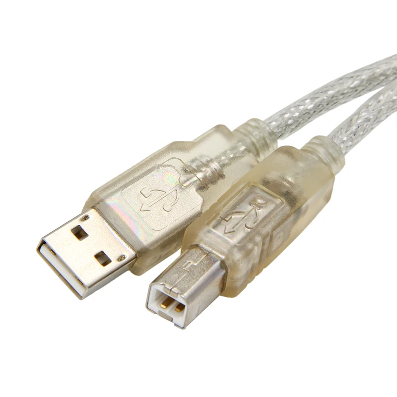 کابل USB پرینتر مدل USB-A/B طول 1 متر عکس شماره 1