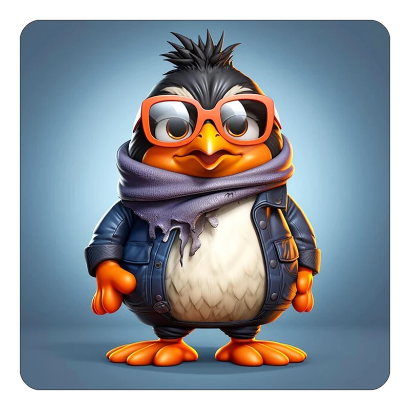 مگنت کاکتی طرح حیوانات کارتونی مدل mp27595