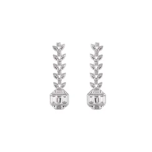 گوشواره طلا 18 عیار زنانه مدل 14758