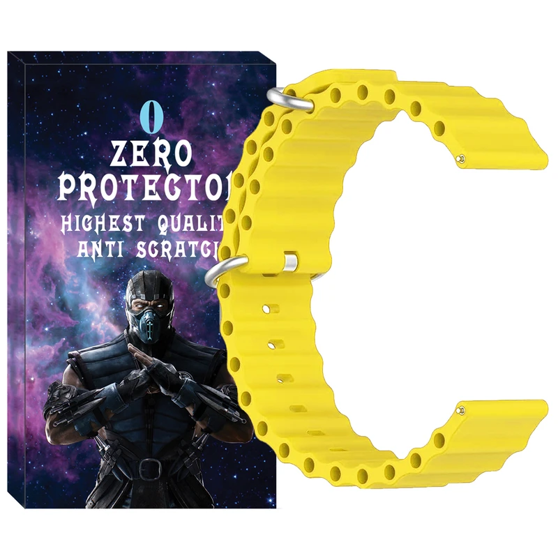 بند زیرو مدل Ocean-TW-ZR مناسب برای ساعت هوشمند شیائومی Kieslect KR / KR Pro