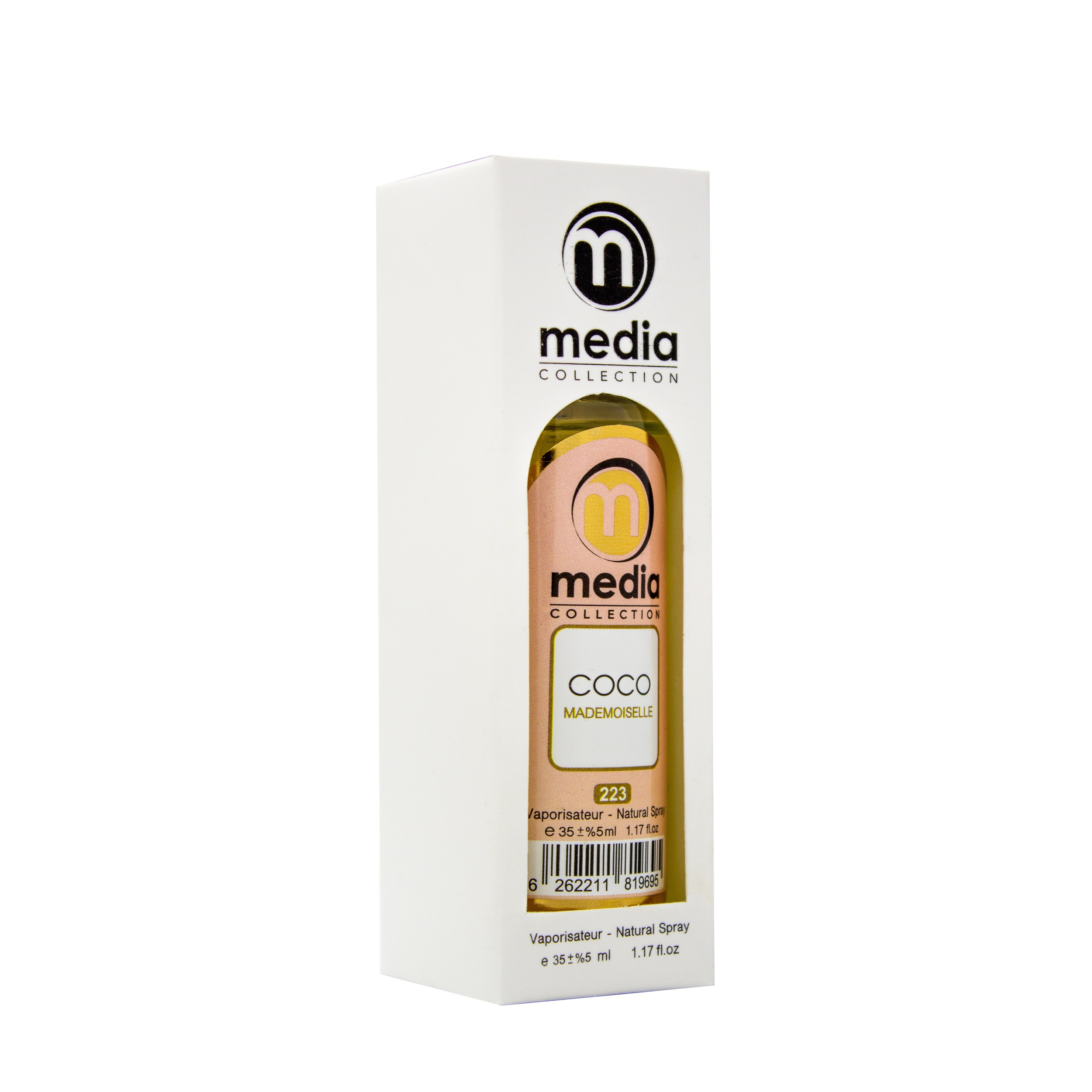 عطر جیبی زنانه مدیا مدل CoCo Mademoselle حجم 35 میلی لیتر