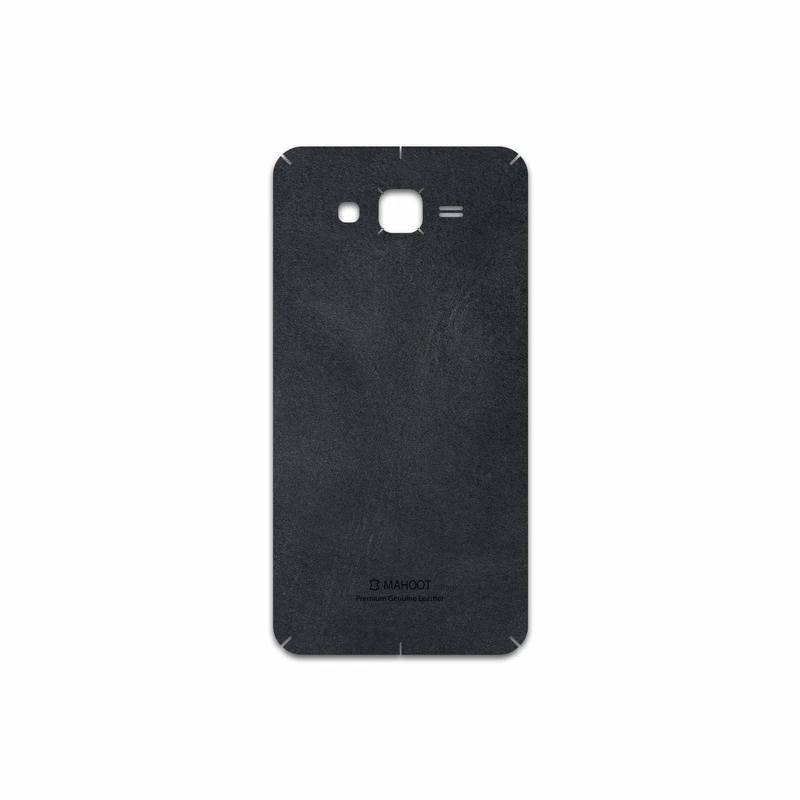 برچسب پوششی ماهوت مدل Graphite Buffalo Leather مناسب برای گوشی موبایل سامسونگ Galaxy J7 2015