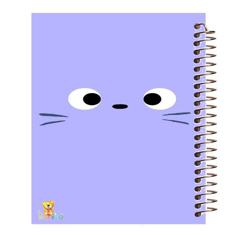 دفتر نقاشی 50 برگ بانیبو مدل گربه کد 595