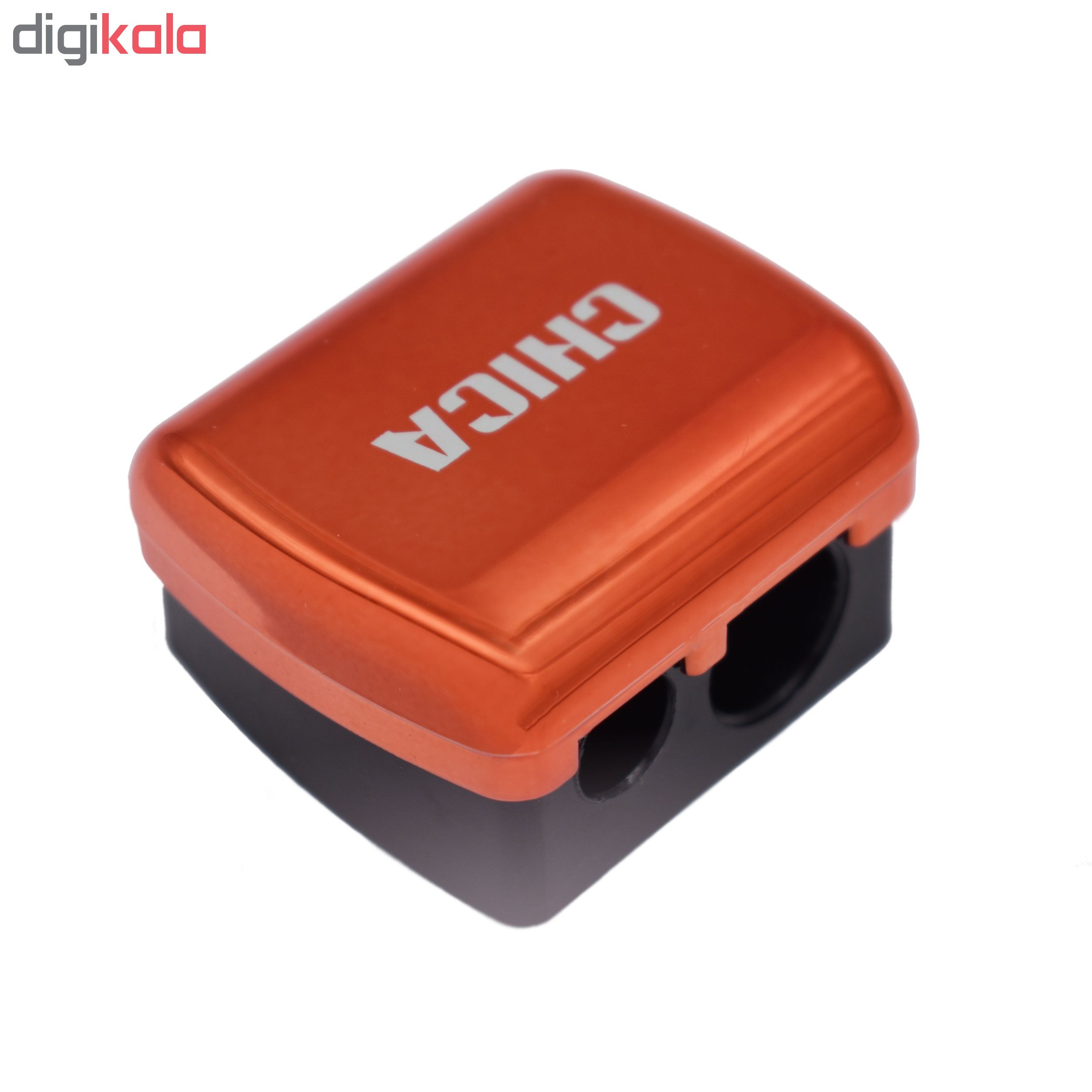 مداد تراش آرایشی چیکا مدل ENJ-6 مداد تراش آرایشی چیکا مدل ENJ-6