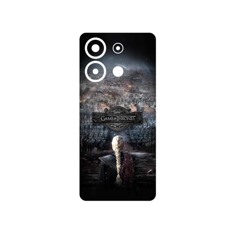 برچسب پوششی ماهوت مدل Game_of_Thrones مناسب برای گوشی موبایل شیائومی Redmi Note 13 4G