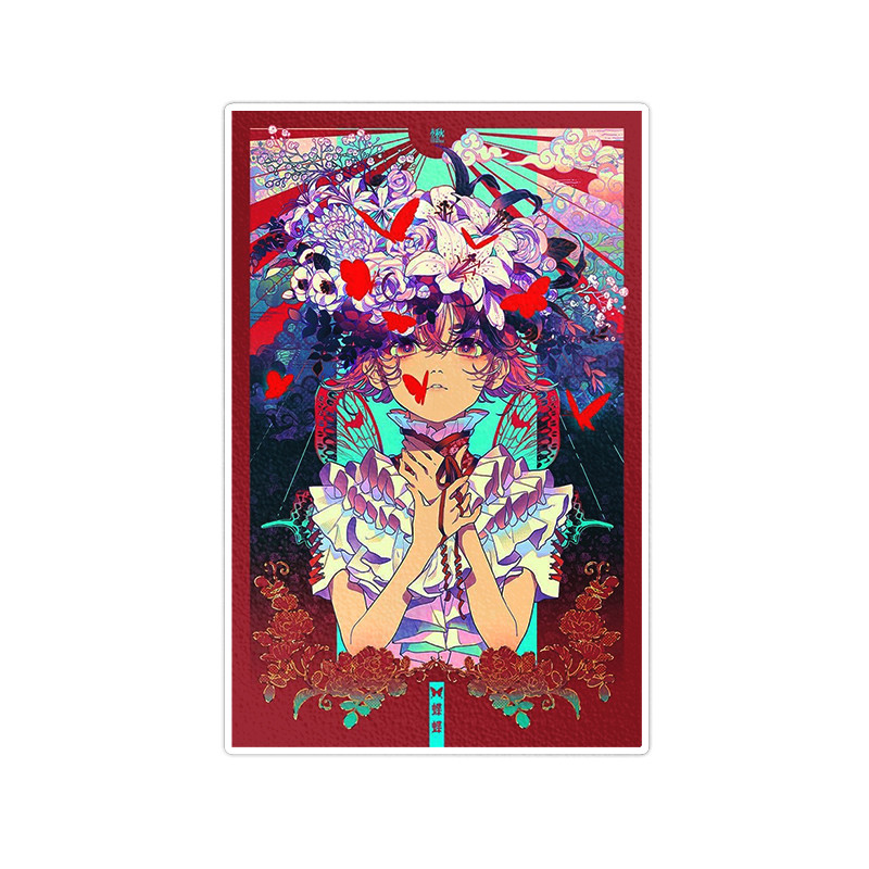 استیکر لپ تاپ ماسا دیزاین طرح ANIME مدل STKA0068