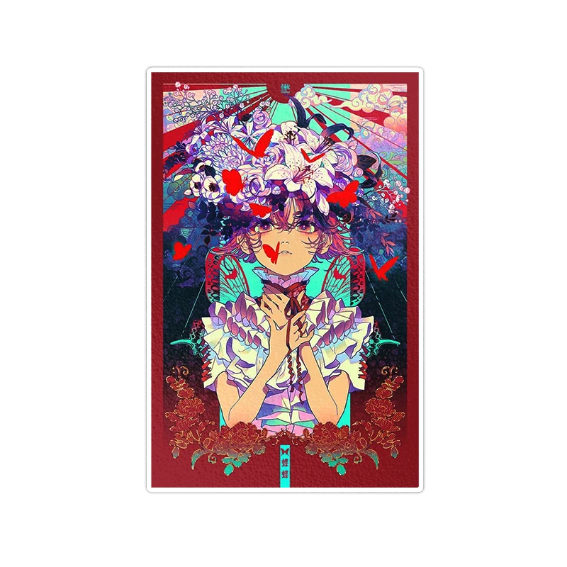 استیکر لپ تاپ ماسا دیزاین طرح ANIME مدل STKA0068