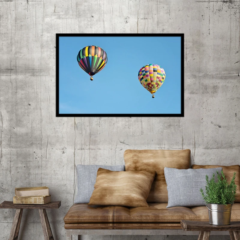 تابلو بکلیت طرح آسمان و بالن مدل B-bu1002