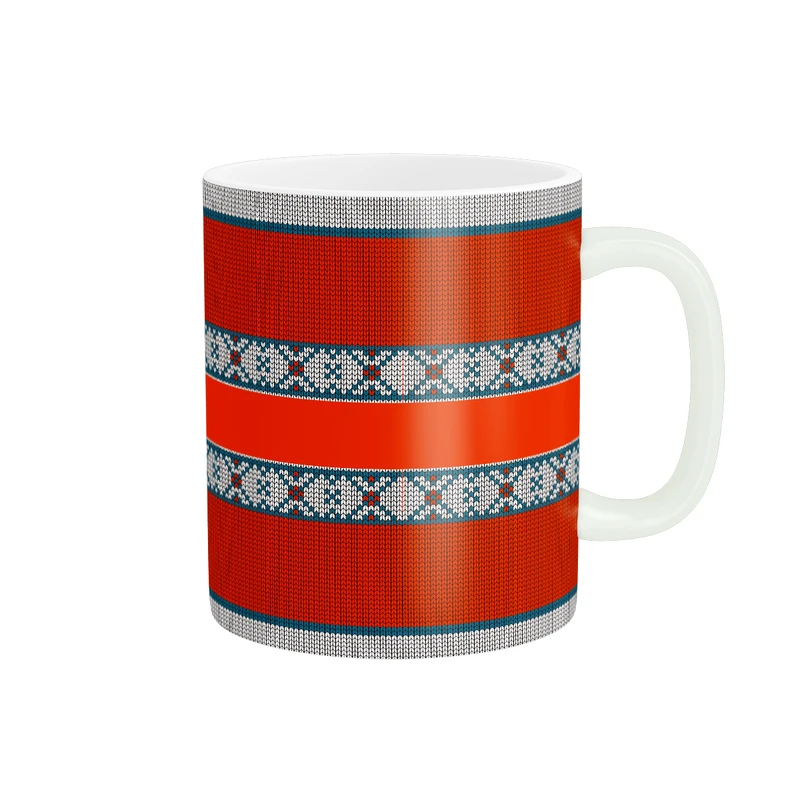 ماگ پاد آفرین طرح بافت زمستانی کد 479