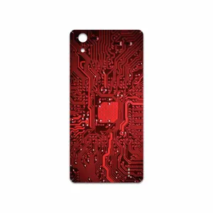 MAHOOT Red Printed Circuit Board Cover Sticker for GLX Maad