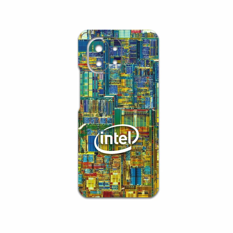 برچسب پوششی ماهوت مدل Intel-Brand مناسب برای گوشی موبایل شیائومی Mi 11 5G