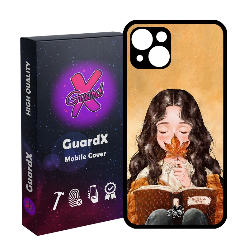 کاور گارد ایکس طرح Girl مدل Glass10223 مناسب برای گوشی موبایل اپل iPhone 13