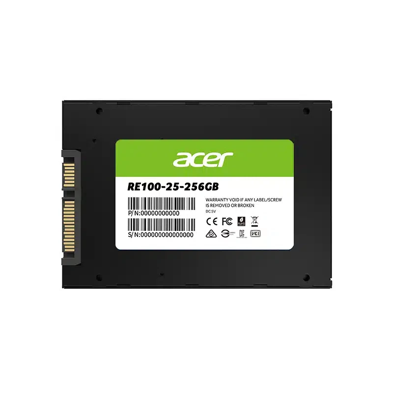 اس اس دی اینترنال SATA III ایسر مدل Re100-2.5-256GB ظرفیت 256 گیگابایت