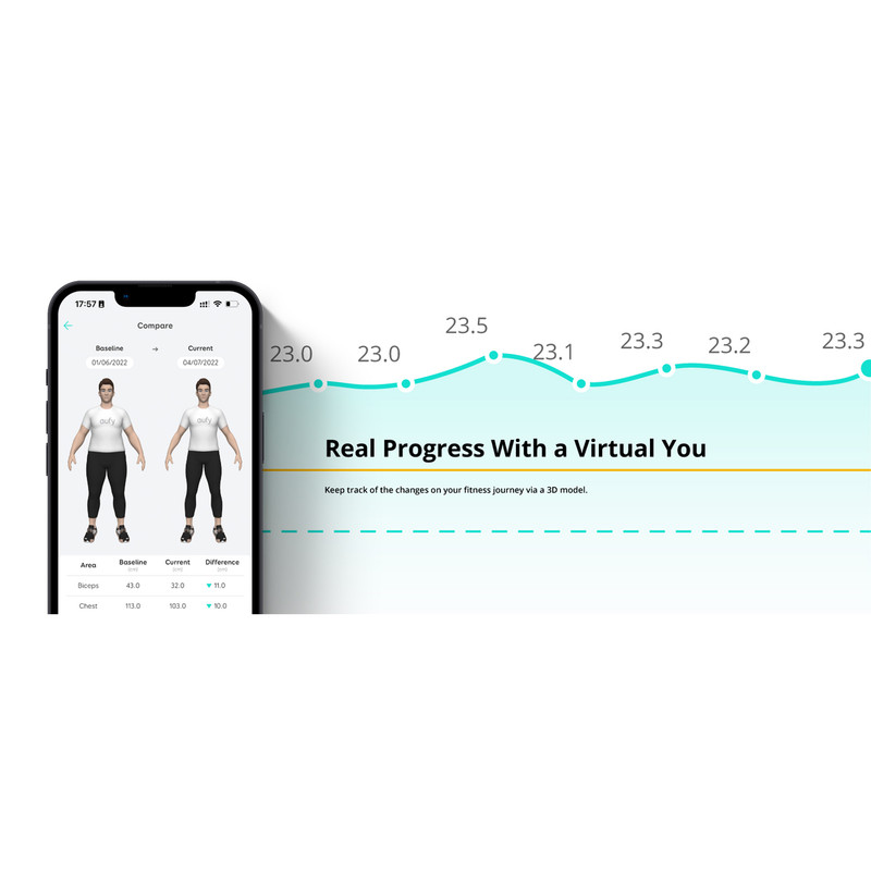 ترازو دیجیتال یوفی مدل Smart Scale P2 T9148K21