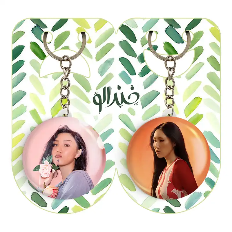 جاکلیدی خندالو مدل هوآسا گروه مامامو Mamamoo کد 1942319422 مجموعه 2 عددی