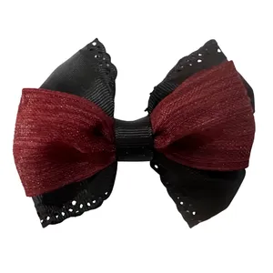 گیره مو دست ساز مدل پاپیونی