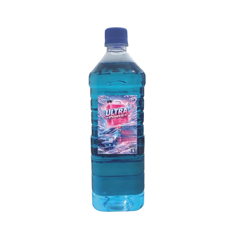 محلول شیشه‌شوی خودرو الترا پاور مدل زمستانه حجم 1 لیتر