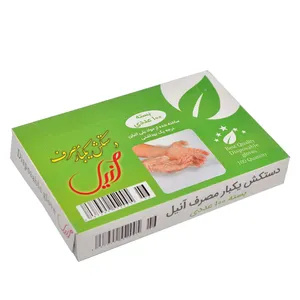 دستکش یکبار مصرف آنیل مدل CR00 بسته 100 عددی
