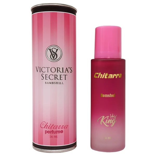 ادوپرفیوم زنانه چیتارا مدل Victoria Secret Bomshell با رایحه خنک حجم 36 میلی‌لیتر