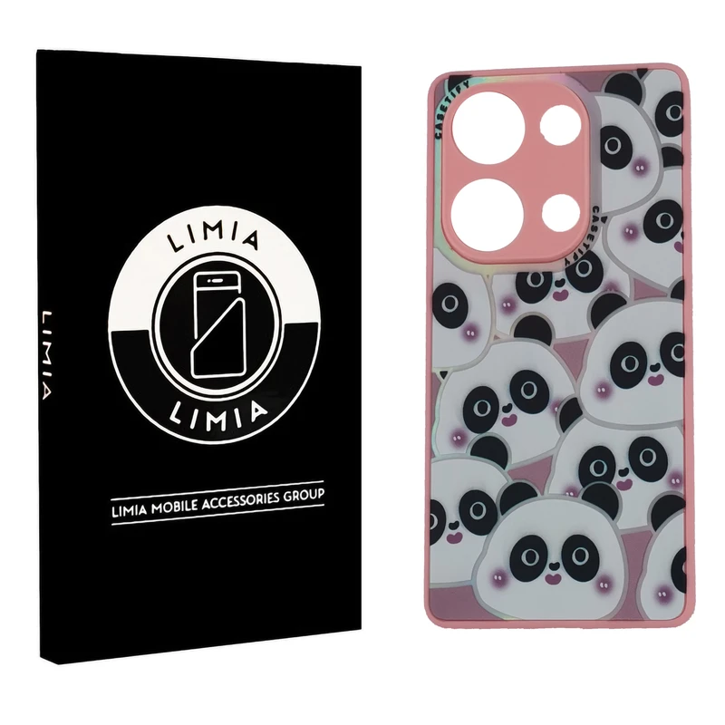 کاور لیمیا مدل فانتزی لنزدار طرح عروسکی شبرنگی مناسب برای گوشی موبایل شیائومی Redmi Note 13 4G