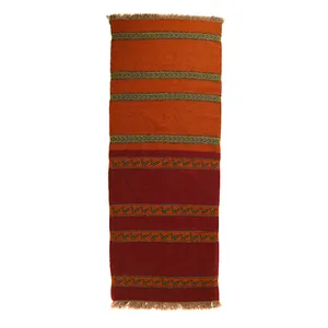   گلیم دستبافت کناره یک ونیم متری مدل کلات 410262