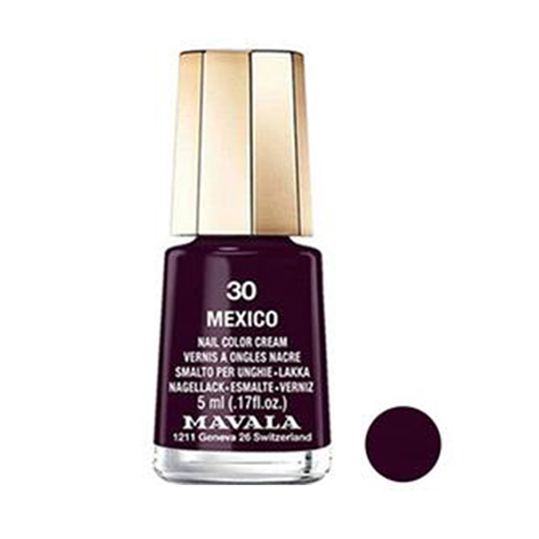 لاک ناخن ماوالا مدل MEXICO شماره 30 -  - 1