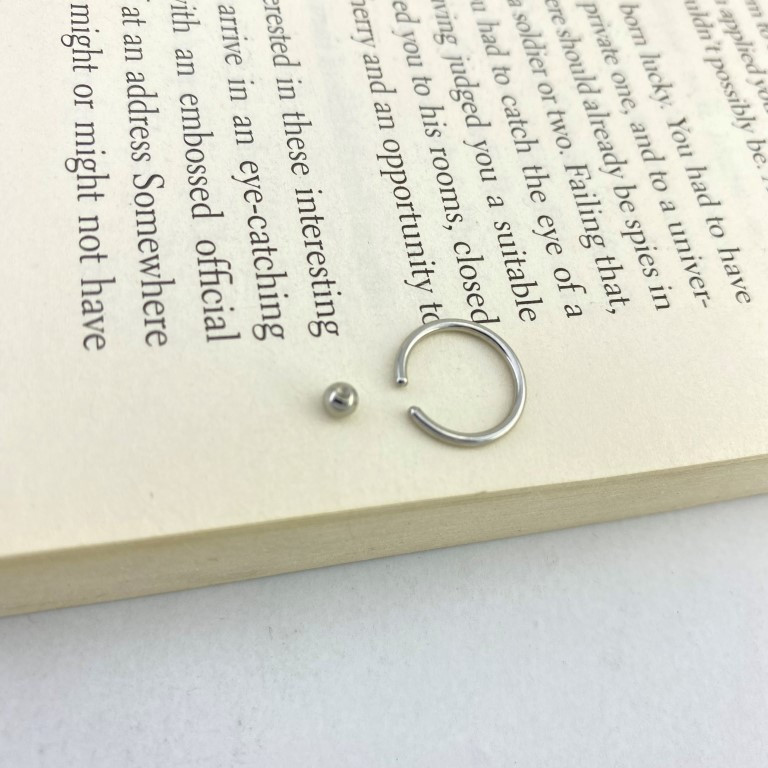 پیرسینگ گوش زنانه ژوپینگ مدل حلقه کد P4075 پیرسینگ گوش زنانه ژوپینگ مدل حلقه کد P4075