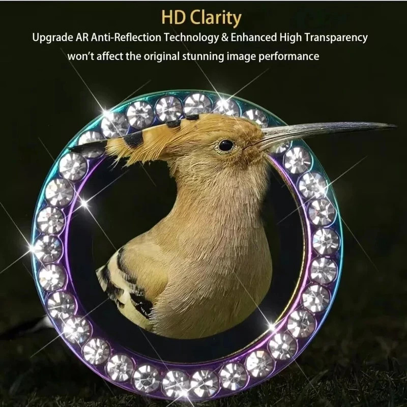 محافظ لنز دوربین والکری مدل Diamond Ring مناسب برای گوشی موبایل سامسونگ Galaxy S24 FE