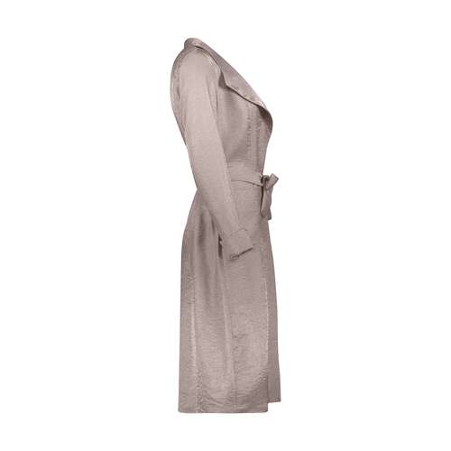 مانتو زنانه کد SH9981 رنگ شکلاتی