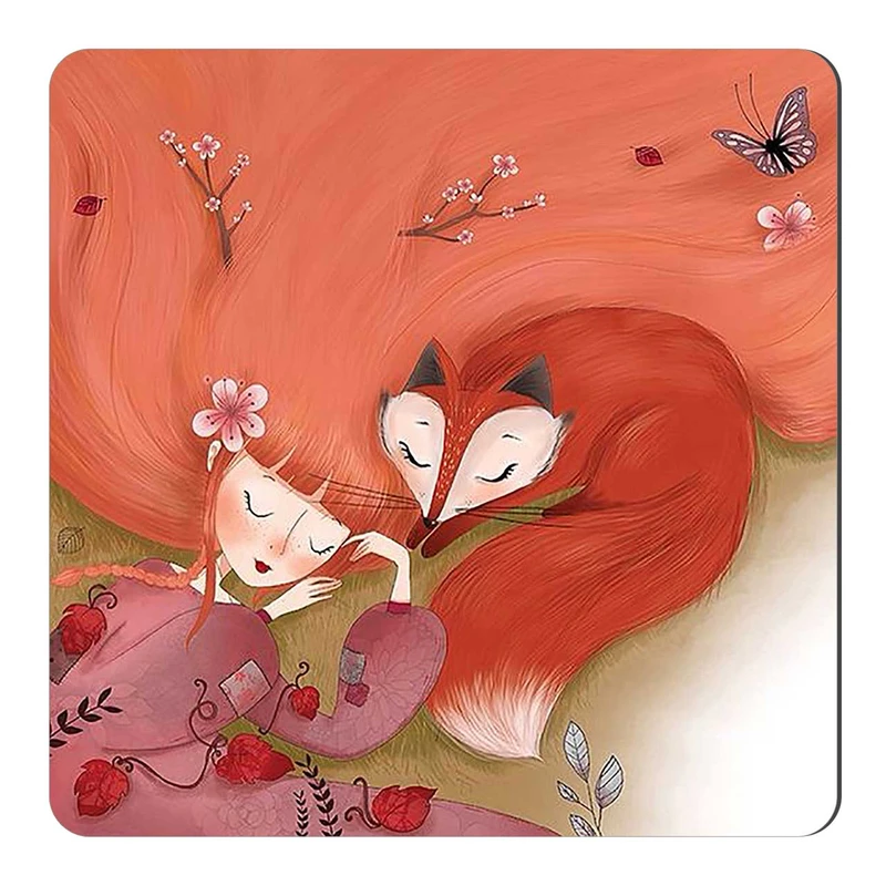  مگنت طرح دختر و روباه کد wmg1896