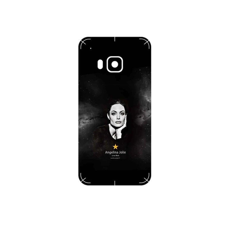 برچسب پوششی ماهوت مدل Angelina Jolie مناسب برای گوشی موبایل اچ تی سی One S9