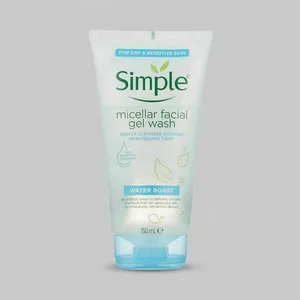 ژل شست‌وشوی صورت سیمپل سری MICELLAR مدل WATER BOOST حجم 150 میلی‌لیتر