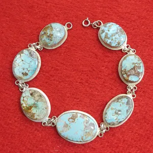 دستبند نقره زنانه سلین کالا مدل فیروزه کد ce-As35