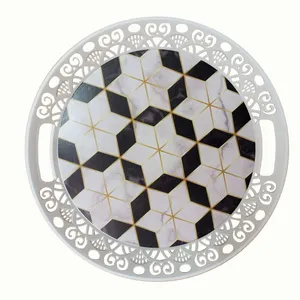 سینی مدل گرد طرح اسلیمی