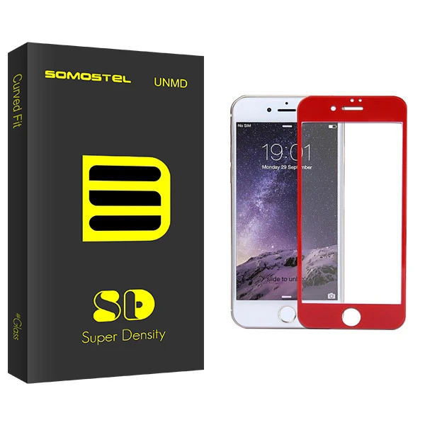 محافظ صفحه نمایش سوماستل مدل SD Glass مناسب برای گوشی موبایل اپل iphone 6/7/8