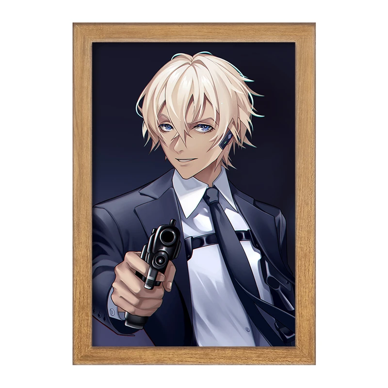 تابلو خندالو مدل ری انیمه کارآگاه کونان کد 27545