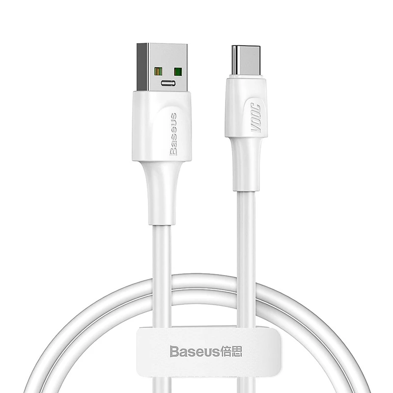 کابل تبدیل USB به USB-C بیسوس مدل CATSW-F02 طول 1 متر