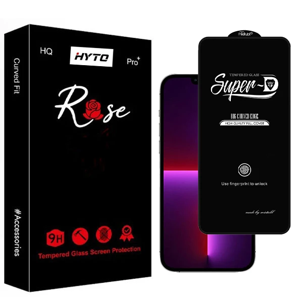 محافظ صفحه نمایش هیتو مدل Rose SuperD Touch مناسب برای گوشی موبایل اپل iphone 13 pro max