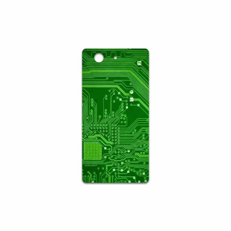 برچسب پوششی ماهوت مدل Green Printed Circuit Board مناسب برای گوشی موبایل سونی Xperia Z3 Compact