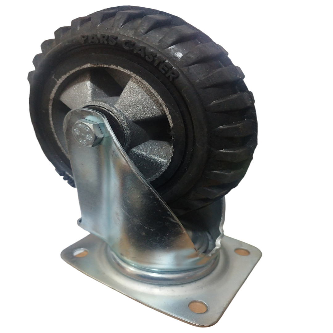 چرخ کفیدار گردان پارس کاستر مدل TS-200mm چرخ کفیدار گردان پارس کاستر مدل TS-200mm